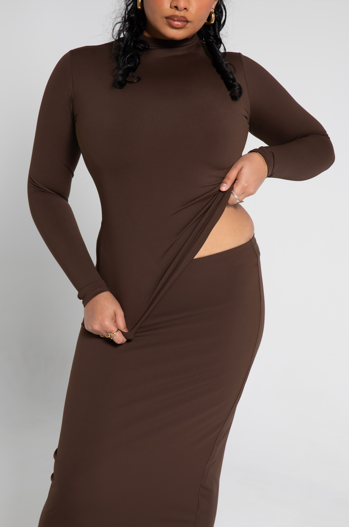 Cocoa Maxi Skirt