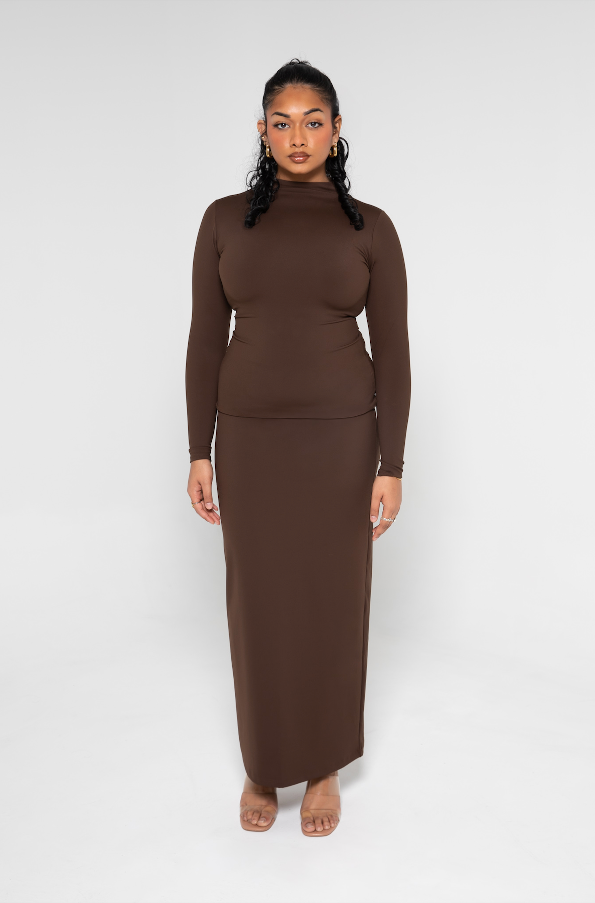 Cocoa Maxi Skirt